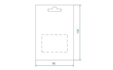 miniOTO blister B2-F7000 Product Drawing