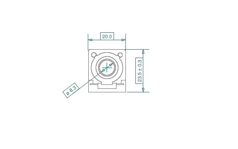 cubeOTO Fuse CF Product Drawing