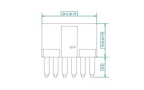 multiOTO Fuse F7500 Product Drawing