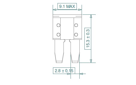 mikrOTO II Fuse FM2000 Product Drawing