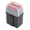 normOTO holder H1100 2 holders with clear cover and fuses
