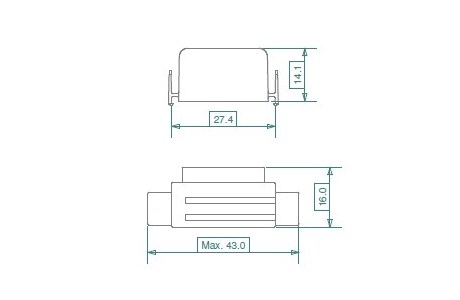 normOTO holder H1150 Product Drawing