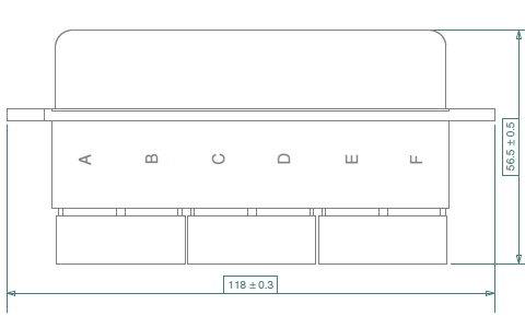 normOTO holder H1275 Product Drawing