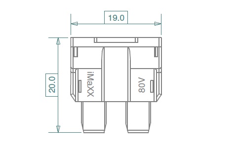 normOTO Fuse F1800 Product Drawing